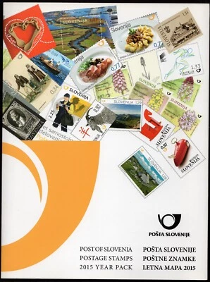908 - SLOVENIA 2015 - Year Complet - Commemorative + Definitive Stamps - Image 1 of 4