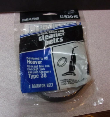 SEARS HOOVER ASPIRADORA VERTICAL CORREA AGITADORA 2052015 NUEVA EN PAQUETE TIPO 30 Foto 1 de 3