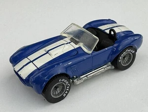 Hot Wheels Real Riders 1983 Shelby Cobra #4369 Blue White Vintage 1:64 Car HK - Picture 1 of 9