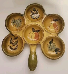 San Remo by Nanette Vacher for Ambiance Condiment Hors D'oeuvres Tapas Holder - Bild 1 von 7
