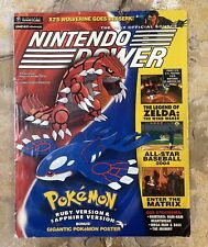 Nintendo Power Volume 167 Pokemon Ruby Sapphire Magazine w/ Hobbit Poster