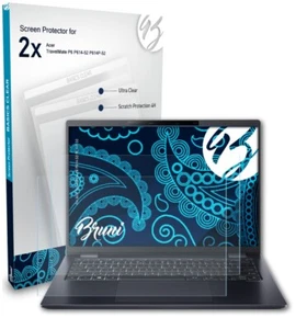 Bruni 2x Screen Protector for Acer TravelMate P6 P614-52 P614P-52 - Afbeelding 1 van 8