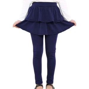 SheeCute - Girls Cake Culottes Leggings With Ruffle Tutu Skirt Pants 7-8 YEARS - Picture 1 of 6