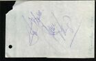 Janis Paige Autographed Album Page 1954 Popular Actress