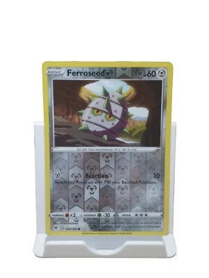 Ferroseed 123/185 Reverse Holo Vivid Voltage Pokemon TCG Card - Image 1 of 4