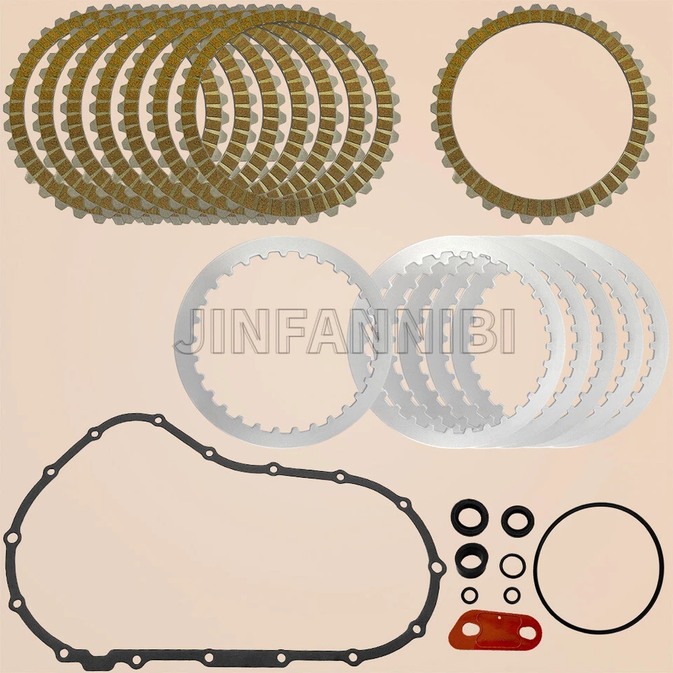 Kit de placas de fricción de embrague y junta para Harley Iron 883 Iron 1200 XL883N XL1200NS Foto 1 de 4