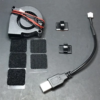 USB 2" Ventilador Kit de Enfriamiento - Máscara Cosplay Casco Paintball Disfraz Stormtrooper Foto 1 de 3