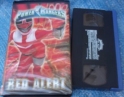 Power Rangers Red Alert VHS Video Mighty Morphin Time Force Space Buena Vista - Image 1 of 4