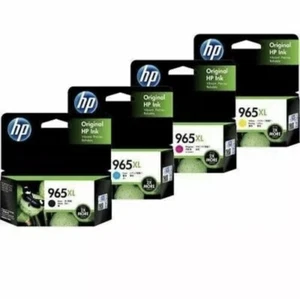 4 Original HP 965XL BK/C/M/Y High Yield or Value Pack Genuine Ink Cartridge BOX* - Picture 1 of 5