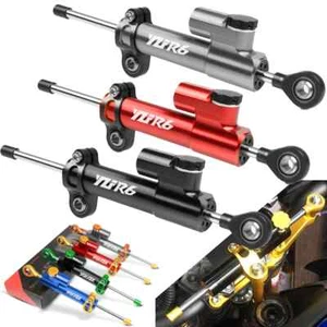 For YAMAHA YZFR6 1999-2020 YZF R6 Motorcycle CNC steering damper stabilizer - Picture 1 of 20