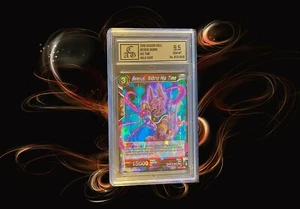 Beerus Biding His Time 2019 Dragon Ball Holo Rare - Picture 1 of 3