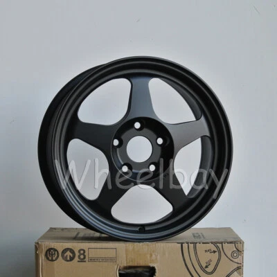 4 PIEZAS RUEDA ROTA SLIPSTREAM 16X8 5X114.3 34 56.1 SBLACK 17 LBS SUBARU. Foto 1 de 4