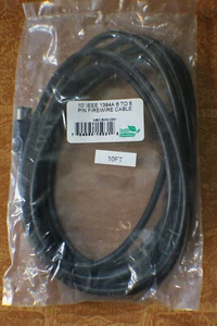 Câble firewire IEEE 1394A 6 à 6 broches 10 pieds - Photo 1/1
