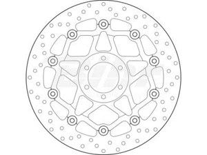 DISCO FRENO BREMBO ANTERIORE FLOTTANTE SERIE ORO DUCATI MONSTER 696/796 - Imagen 1 de 2