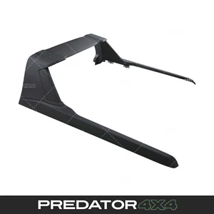 BLACK ABS ROLL BAR SPORTS TRUCK BED RAILS FOR MITSUBISHI L200 SERIES 6 2019+ - Afbeelding 1 van 9