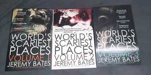 World's Scariest Places Volumes 1, 2 & 3 Lot Jeremy Bates - Picture 1 of 4
