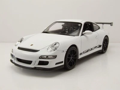 WELLY,PORSCHE GT3 rs 2007 Blanche avec jantes noire, 1/18, WEL18015BLANC - Photo 1/4