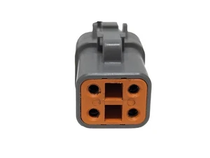 6" Cummins Injector Pigtail – 4-Way Deutsch DTP Connector for ISB, ISC & ISL Eng - Picture 1 of 6