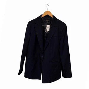 NUEVO CON ETIQUETAS Pendleton Mujer Chaqueta Blazer 100% Lana Virgen Azul Marino 18W Clásico Oficina” - Imagen 1 de 6