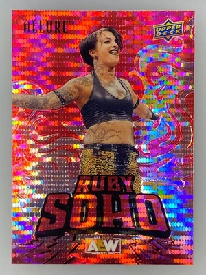 2024 UD AEW Allure Ruby Soho #71 Red Pulsar NM ❤️🔥 - Image 1 of 2