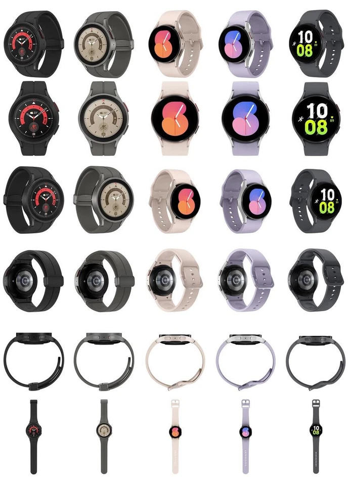 Samsung Galaxy Watch 5 & 5 Pro - Various Colours & Models - Image 1 of 1