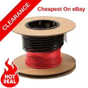 In Screed Electric Heating Cable | 180w-200w | CLEARANCE SALE - CHEAPEST ON EBAY - Picture 1 of 6