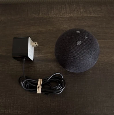 GENUINE Amazon Echo Dot Alexa 2022 Smart Speaker - Black C2N6L4 Factory Reset - Image 1 of 3