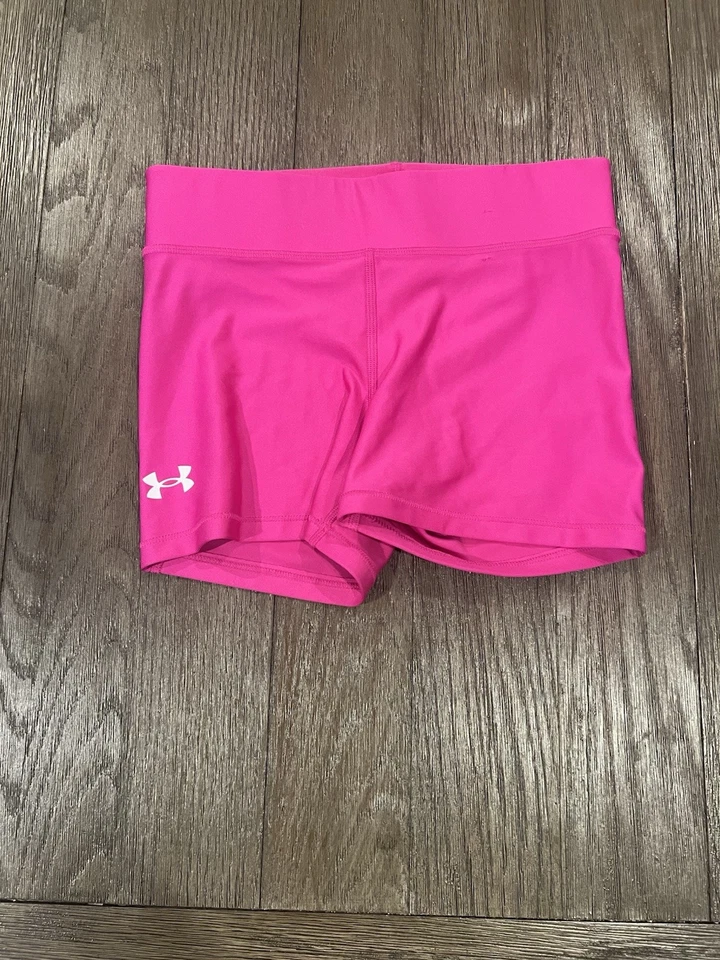 Hombres Under Armour Botín Corto Spandex Medias Pantalones Cortos de Compresión Rosa Pequeño Foto 1 de 1