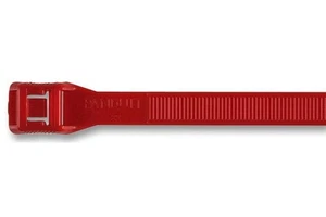 PANDUIT Belt-Ty Red - Pengikat Kabel Profil Rendah 8.9mm x 358mm 100 Pek - Picture 1 of 1