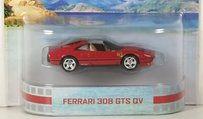 Hot Wheels Retro Entertainment Magnum, p.i. Ferrari 308 GTS QV Red Tom Selleck K - Image 1 of 4