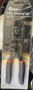 Kronus 4-way crimping tool 64-2984 NEW 10 to 22 gauge wire cuts small rods too - Picture 1 of 4