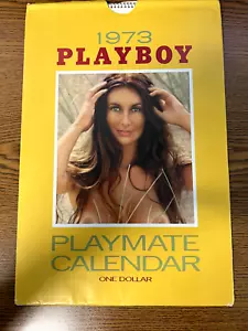 PLAYBOY 1973 PLAYMATE CALENDAR VERY GOOD PLUS USED CONDITION - PE - Picture 1 of 5