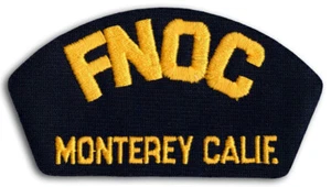 US Navy FNOC Monterey Fleet Numerical Oceanography Center Cap Patch Iron-On - Picture 1 of 1