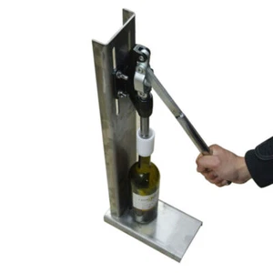 Corker POM Manual Wine Corking Inserting Bottle Stopper Hand Pressure Corks - Picture 1 of 8