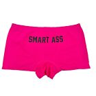 Torrid Boyshort Panty Womens Size 3 Hot Pink Smart Ass In Black On Back