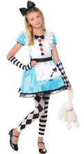 Girls Child Kids Alice in Wonderland Fancy Dress Costume Fairy Princess Outfit 6-8 Years 9901799