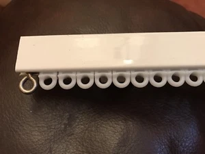 2 x 60cm , Silent Gliss Type Quality Aluminium Profile Curtain Track/rail - Picture 1 of 3