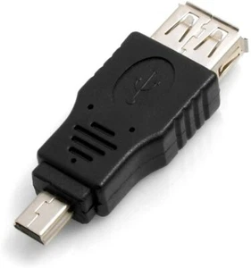 System-S Mini USB 6Pin (Male) To USB A (Female) USB Adapter - Picture 1 of 2