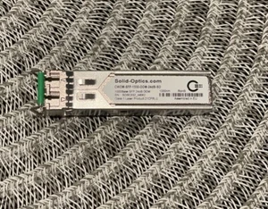 Solid Optics CWDM-SFP-1330-DOM-24dB-SO 1330nm DOM Transceiver Module #M12 - Picture 1 of 2