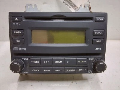 07 08 09 10 现代伊兰特轿车调幅调频XM CD收音机接收器原始设备制造商 96160-2H1519Y — 第 1/3 张图片