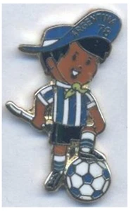 Pin (insignia) Copa Mundial FIFA 1978 Argentina - Mascota #1 - Imagen 1 de 1