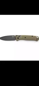 Benchmade Knives Bugout 535GRY-1 CPM-S30V Stainless Steel Ranger Green Grivory - Picture 1 of 2