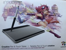 Wacom Intuos Manga + Manga Studio Software (mai usato)
