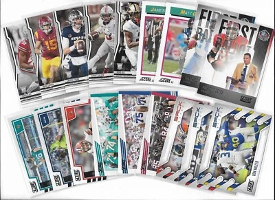 2022 Score Football   Inserts  Big Selection   Free Shipping - Image 1 of 2