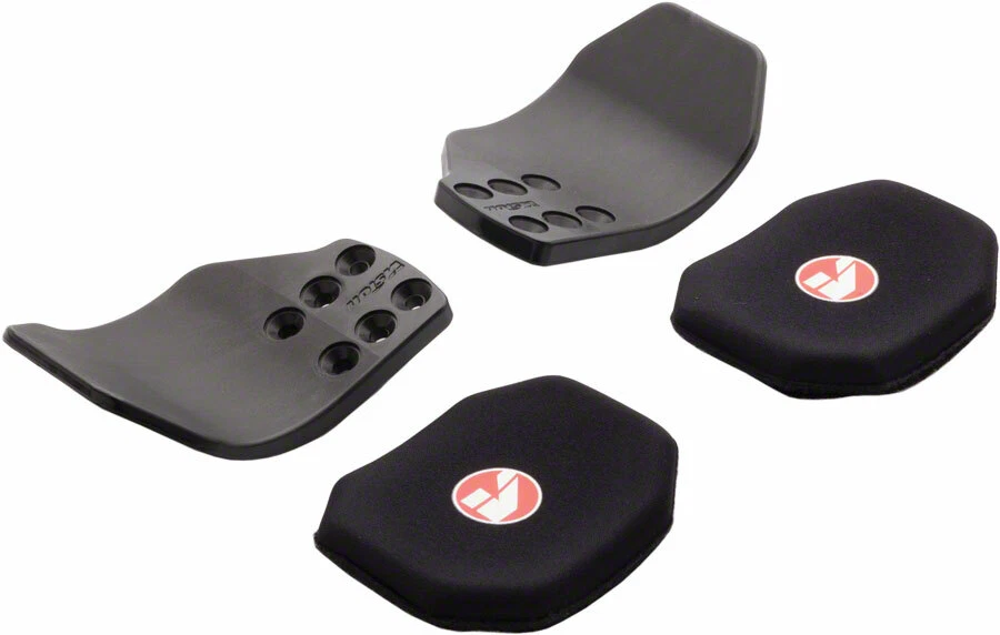 "Vision Carbon Deluxe Armrest, Plates and Velcro pads"