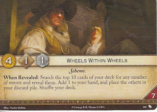 3 x Wheels Within Wheels AGoT LCG 2.0 Game of Thrones Oberyn's Revenge 100 - Image 1 of 1