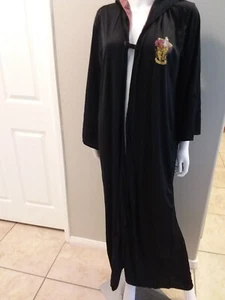 Harry Potter Robe Adult Costume Standard one size  NEW hooded clasp  - Picture 1 of 7