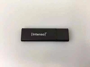 Clé USB Intenso ALU gris aluminium - Photo 1/4