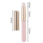 Mini Round Head Lip Lipstick Gloss Brush Lipstick Applicator Brushes With Lid