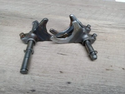 Horquillas de cambio de transmisión Yamaha MX 360 1973 mx360 mx250 250 yz OEM originales Foto 1 de 2